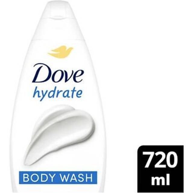 Dove essential care body wash hydrate 720ml