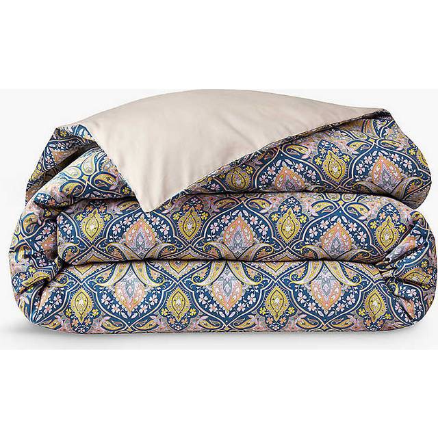Yves Delorme Dandy Paisley-print Organic Cotton-sateen Duvet Cover Super King - MULTICOLOURED