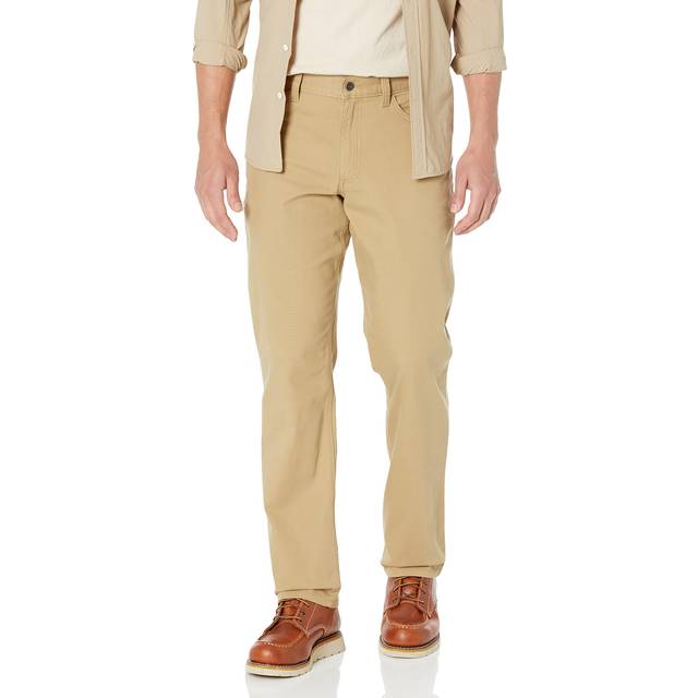 Carhartt mens Rugged Flex Rigby Five Pocket Big & Tall Work Utility Pants  Dark Khaki 1  46 Regular US