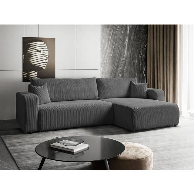 Cittlali Upholstered Corner Sectional - Blue (210.82cm H X 703.58cm W X 363.22cm D)