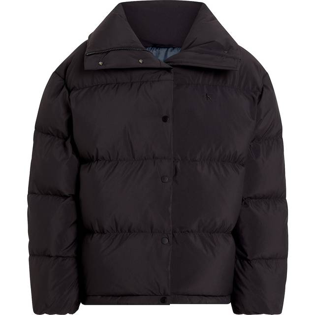 Jacket Calvin Klein Jeans Relaxed Puffer Jacket Black S (S)