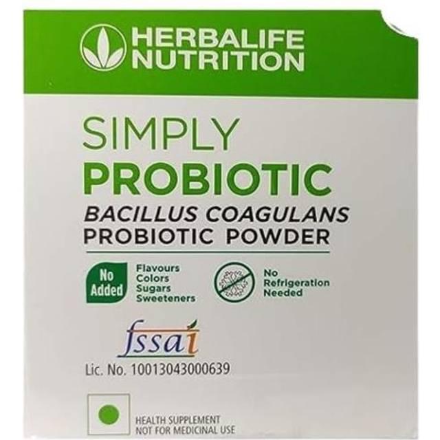 herbalife nutrition simply probiotic for digestive health pack (30 sachet)