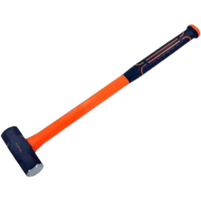 Neilsen 4lb Long Sledge Lump Hammer Fibreglass Shaft Grip Handle 1.8kg