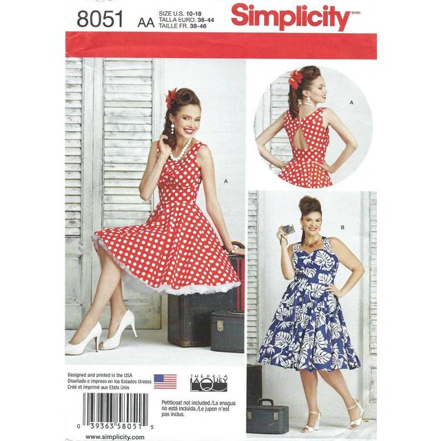 Simplicity Sewing Pattern 8051