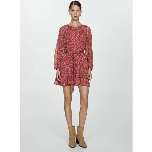 Mango Dress Valentin - RED - 12
