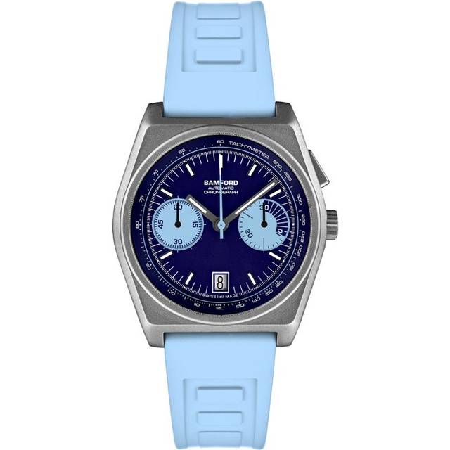 Bamford London Titanium B347 Watch - Blue - 41mm