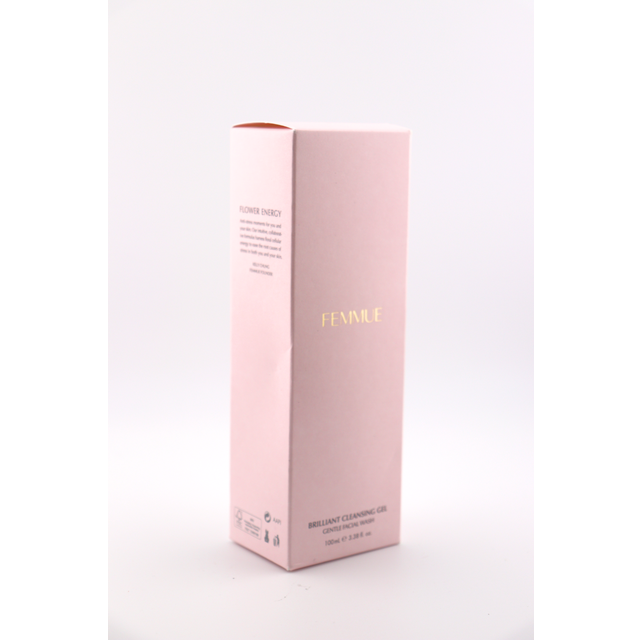 FEMMUE Cleansing Gel Face Wash (3.38 oz) | Hydrating Daily Facial Gel Cleanser & Makeup Remover with Blueberry Extracts | Korean Skincare