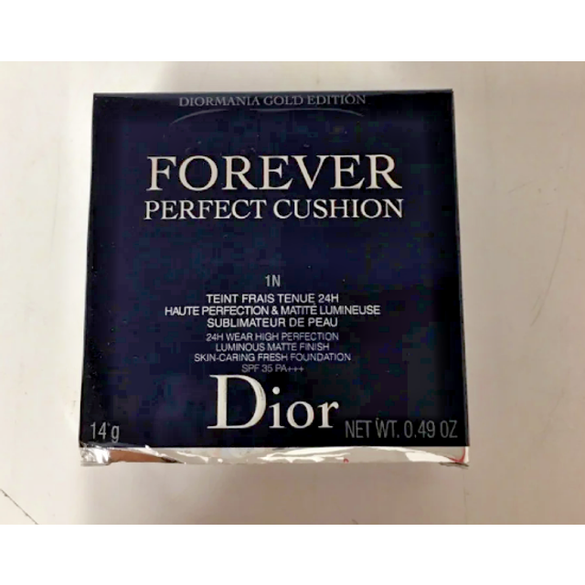 Dior FOREVER Perfect Cushion Foundation in 1N Neutral  14g DAMAGED BOX