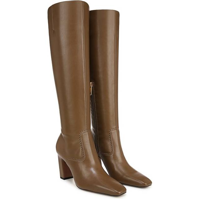 Franco Sarto Franco Bowman Knee High Boot (Woodland Brown Faux Leather) 11.0 M Pointed Toe