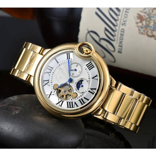 (1) 2023 New Top AAA Watches For Mens Luxury Multifunction Full Steel Automatic