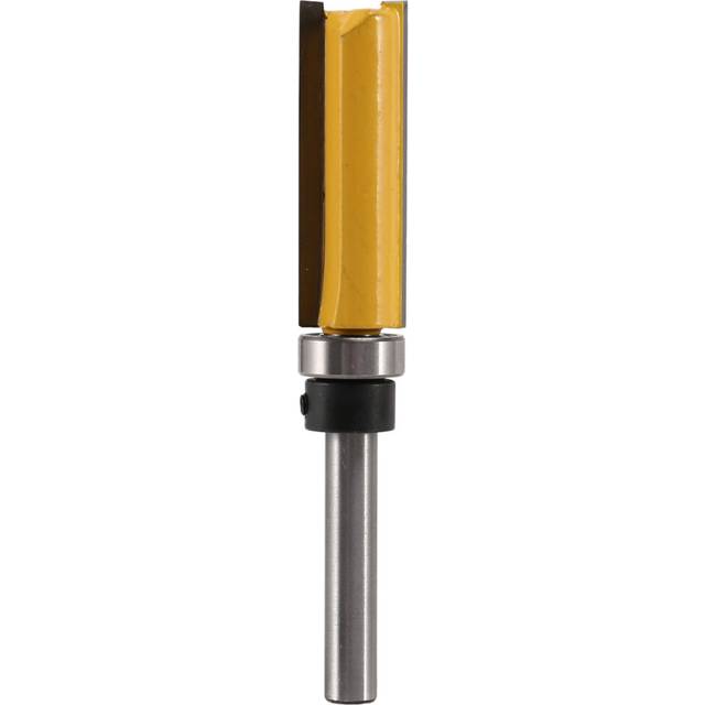 4Pcs Flush Trim Router Bits Top Bearing Router Bit 1/4 inch Straight Pattern Template Router Bit Wood Milling Cutter Tool