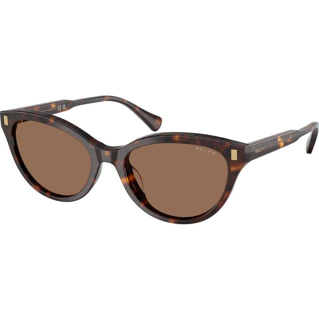 Ralph Lauren Kvinna RA5326U 500373 Solglasögon Acetat Sköldpadda Brun Cat Eye Normal