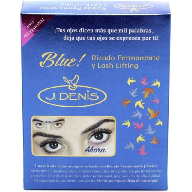 J Denis Blue Curly Permanent And Lash Lifting For Eyelashes