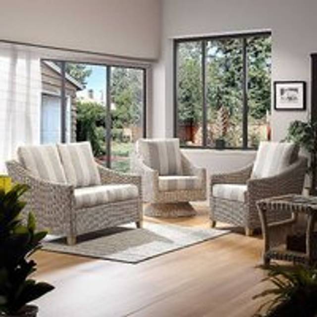 Desser Dijon Natural Rattan Conservatory Sofa Range
