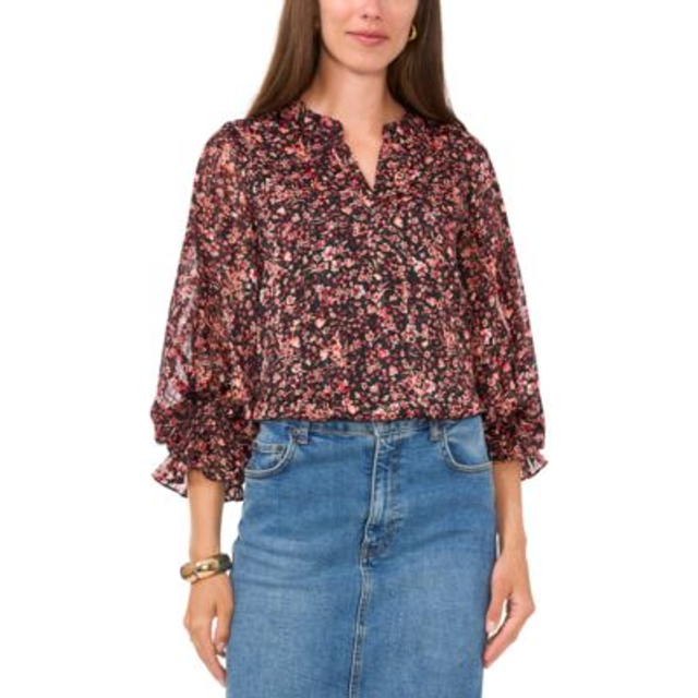 Vince Camuto Balloon Sleeve Blouse