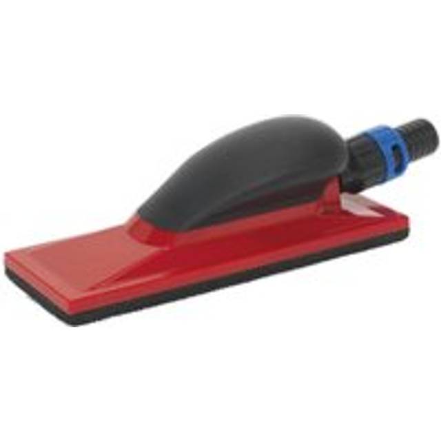 Dust Free Sanding Block - 70mm x 198mm - Hook and Loop Foam Pad - 20mm Outlet - Multi - One Size