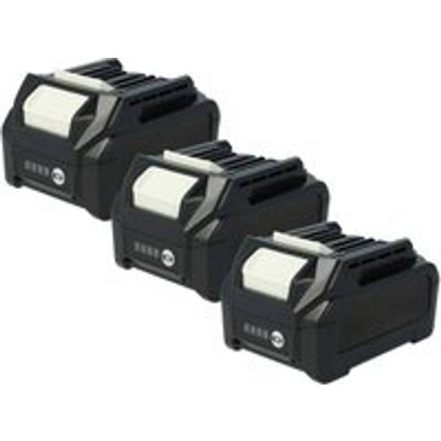 3x Battery compatible with Makita TD001G, TW004G, SP001G, RT001GZ, TW001G, SP001GZ, TW001GZ Power Tools (2500 mAh, Li-Ion, 40 v) - Vhbw