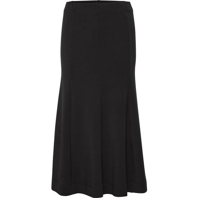 InWear Cocentiw Skirt Dam Midikjolar Stl. L - Från Magasin - Black (L)