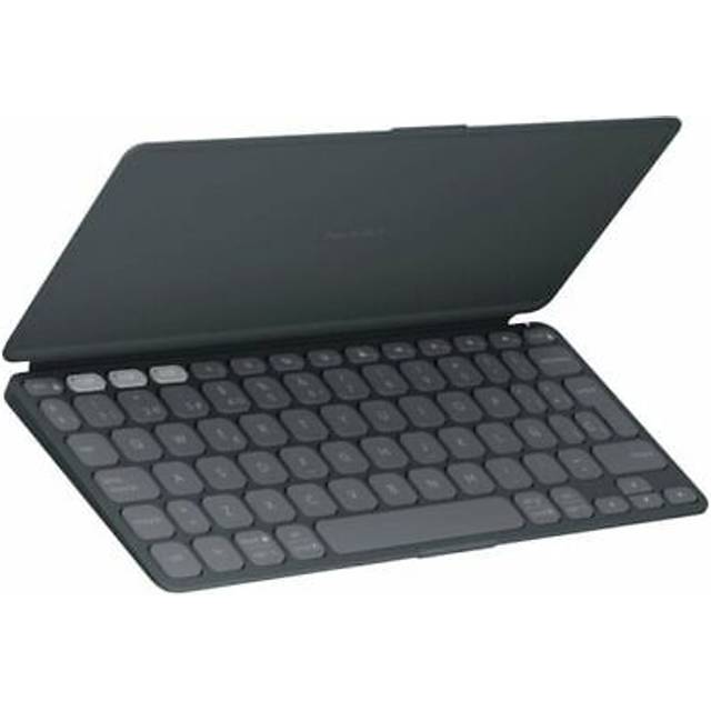 Logitech Tangentbord Keys-To-Go 2 för surfplattor in Grafitgrå, Español (Qwerty)