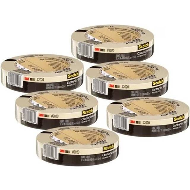 3M MMM202024AP-6 1 Roll Masking Tape - 24 mm - Pack of 6