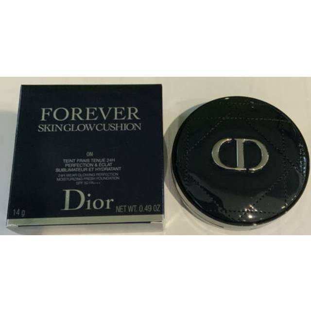 Dior forever skin glow cushion spf50 pa+++ moisturzing foundation on neutral 14g