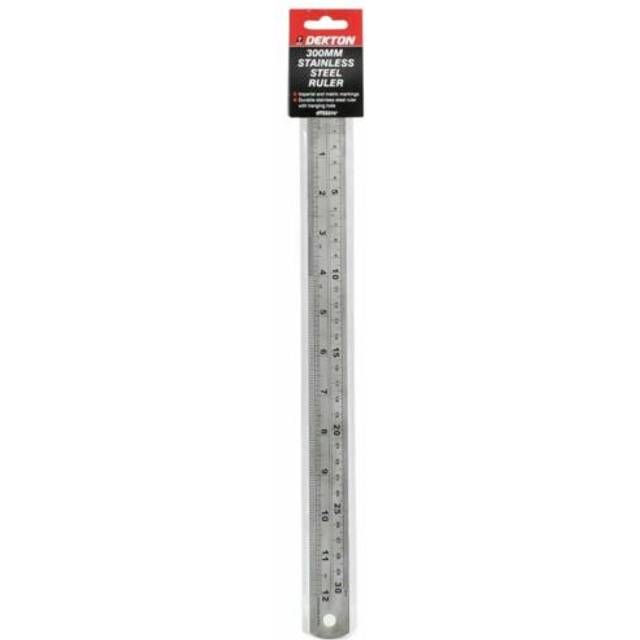 DEKTON 300MM STAINLESS STEEL RULER, DT55514