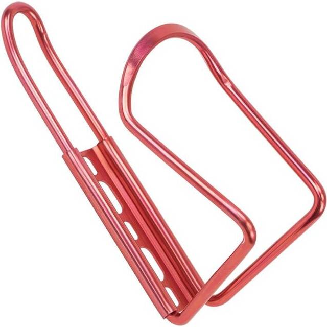 Anodized Aluminum Bicycle Bottle Cage, Red
