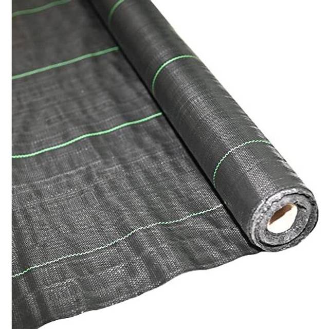 Ram Heavy Duty Weed Fabric Control 2M X 5M Weed Control Fabric Ground Cover Membrane UV Stabilised Weed Fabric For Patios Garden Flower Beds