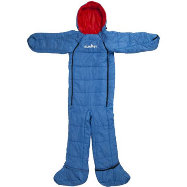 Wearable Sleeping Bag Blue Adults Large/XL - One Size