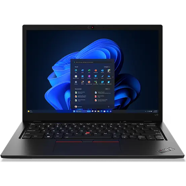 Lenovo ThinkPad L13 Gen 5 Intel® Core Ultra 7 155U-processor E-kärnor upp till 3,80 GHz P-kärnor upp till 4,80 GHz, Windows 11 Pro 64, 512 GB SSD TLC Opal