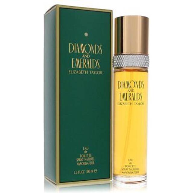 ELIZABETH TAYLOR Diamonds & Emeralds Eau de Toilette Splash  3.4 Ounce