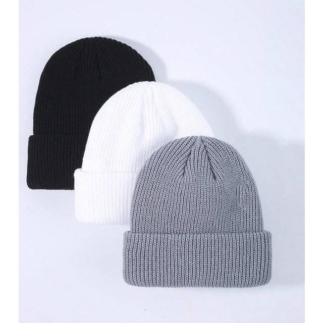 SHEIN 3pcs Women&#39;s Warm Knitted Winter Hats, Suitable For Daily Wear Halloween
