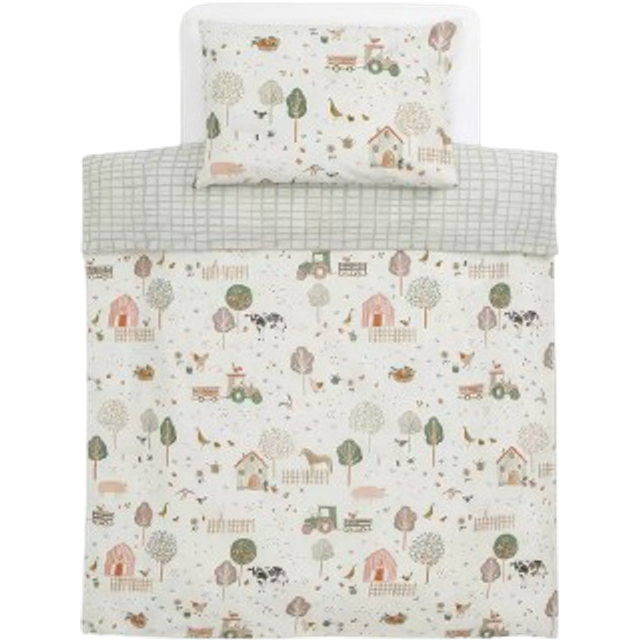 Habitat Cotton Little Farm Kids Bedding Set - Toddler