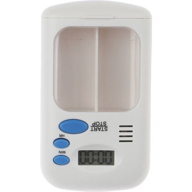 Mini Portable Pill Reminder Drug Alarm Timer Electronic Box Organizer LED Display Alarm Clock Remind Small First Aid Kit