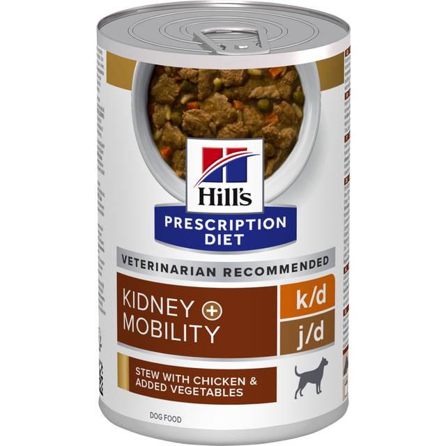 Hill&rsquo;s Prescription Diet Canine k/d j/d Kidney + Mobility  Stew Chicken & Vegetables 354 g