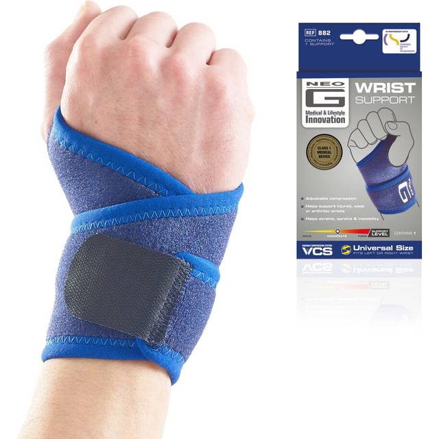 Wrist Support for Arthritis, Joint Pain, Sprains, Strains, Instability - Wrist Brace Adjustable Compression Hand Support Right Hand or Left Hand â