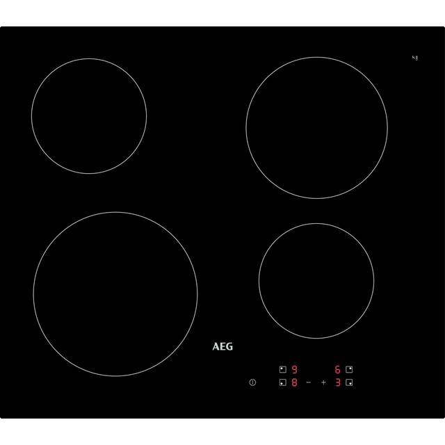 AEG HRX64300CB 60cm Ceramic Hob - Black