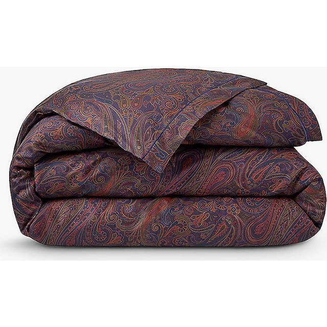 Ralph Lauren Home Jewel Belmonte Paisley-print Organic-cotton Duvet Cover Super King - JEWEL