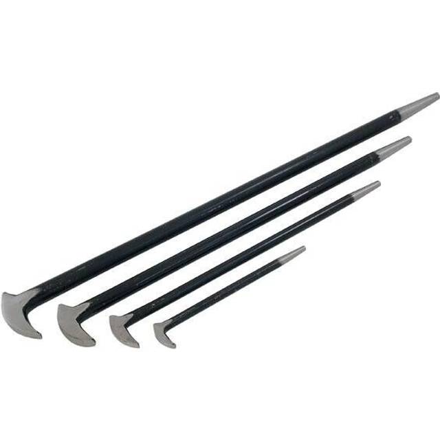 Pry Bar Set 4pc (Heel And Toe) 150-300-400-500mm