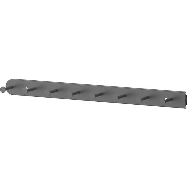 KOMPLEMENT Utdragbar multihängare, mörkgrå, 58 cm
