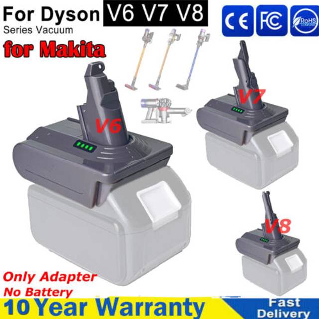 Dyson Battery V6 Dc58 Power Pack Dc62 Sv06 Sv09 21.6v 2500mah Animal Absolute