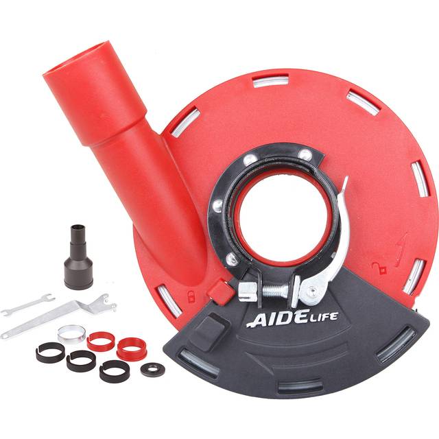 Aidelife dust shroud for angle grinders, universal 115/125mm