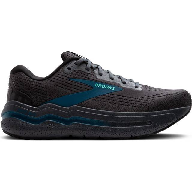 Brooks herr Ghost Max 2 löparsko – bred bredd, Ebenholts/ockatoo/blå safir, 12.5 X-Wide