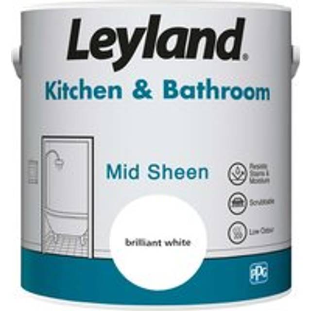 Leyland Kitchen + Bathroom Brilliant White 2.5L