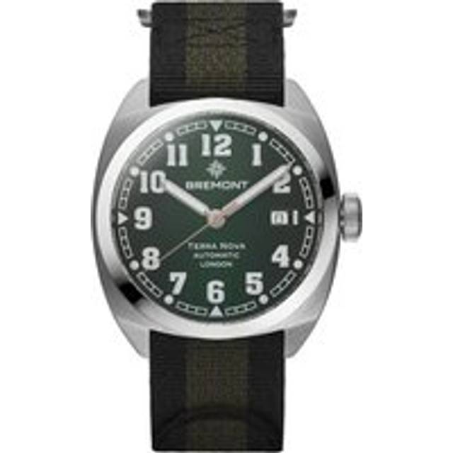 Bremont Terra Nova 40.5 Date Green Nato Watch