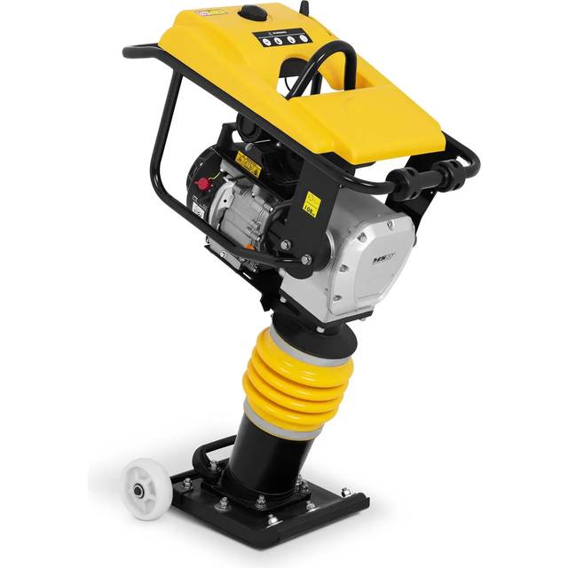 Power Tamping Rammer Wacker Compactor Ground Rammer Compactor 34.5x28.5cm 10kN