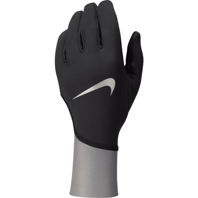 Nike Pacer Midweight Running Gloves - Black, Size XS - black