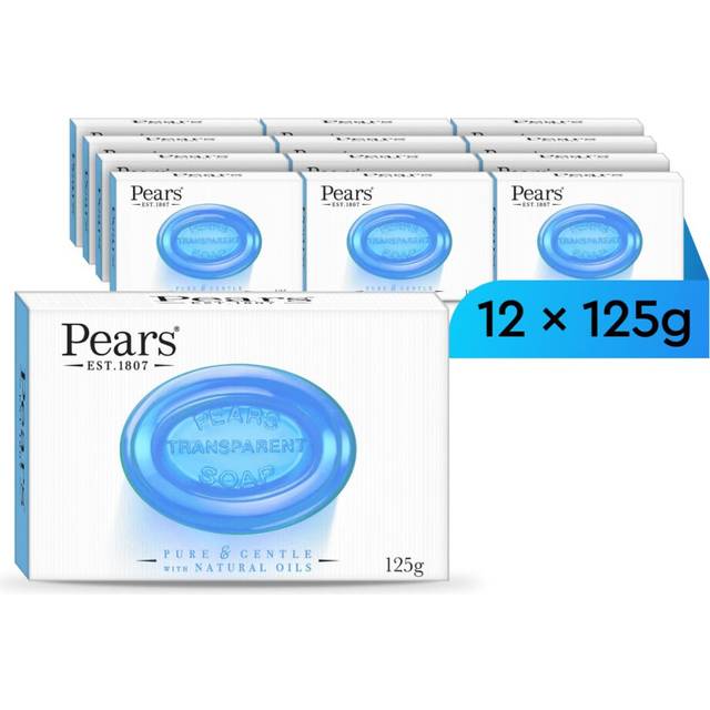 Pure & Gentle Transparent Natural Soap Bar - Made with Mint Extracts, Nourishing and Refreshing Bathing Cleanser, Gentle & Soothing Skin Care, Pure