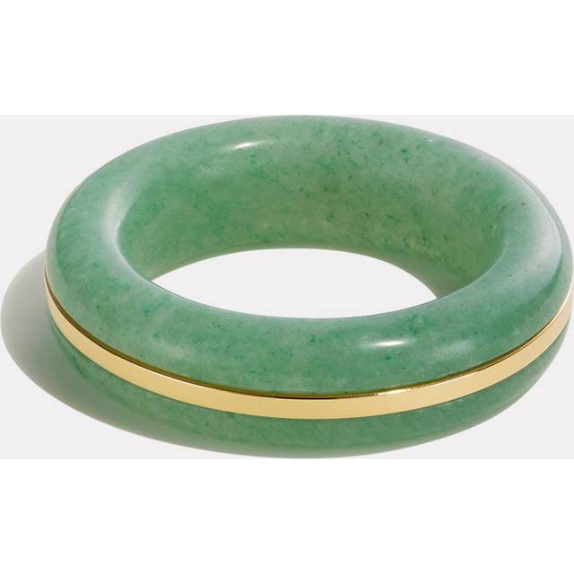 By Pariah Essential Stacking Ring - Green Aventurine - 55