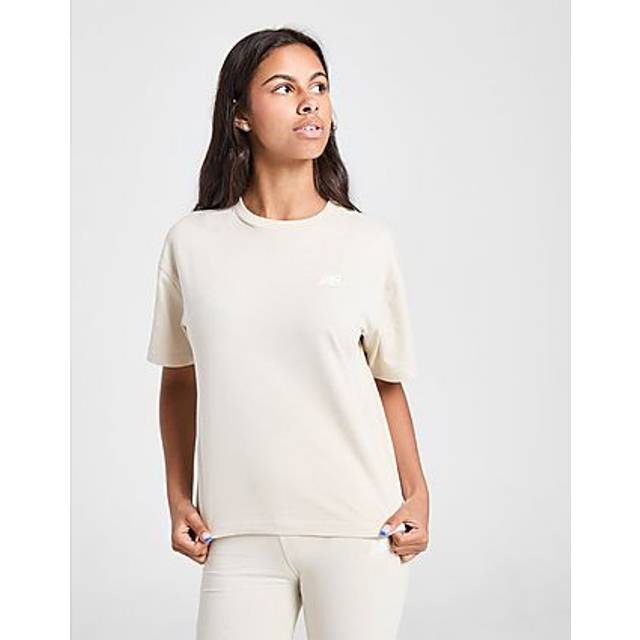 New Balance Kids' Cotton Logo T-Shirt, Linen